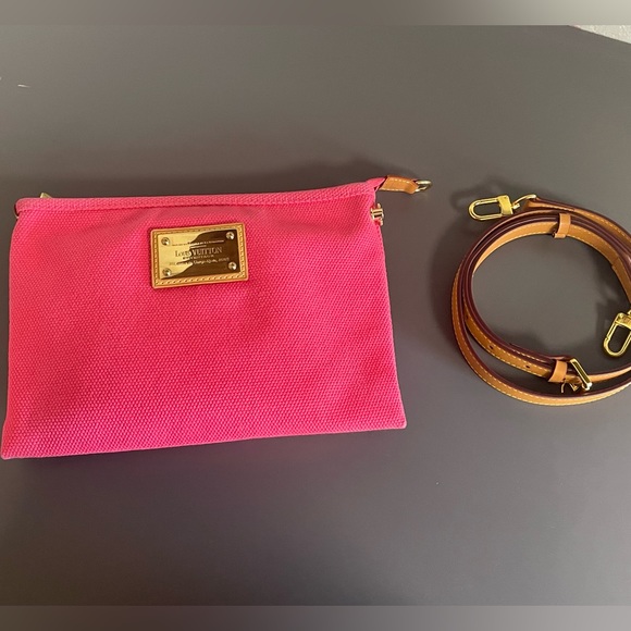 Louis Vuitton Handbags - Louis Vuitton Hot Pink Antigua Pouch Crossbody